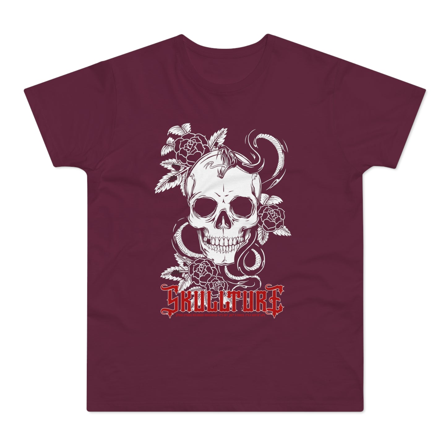 Skullture Floral Skull T-Shirt