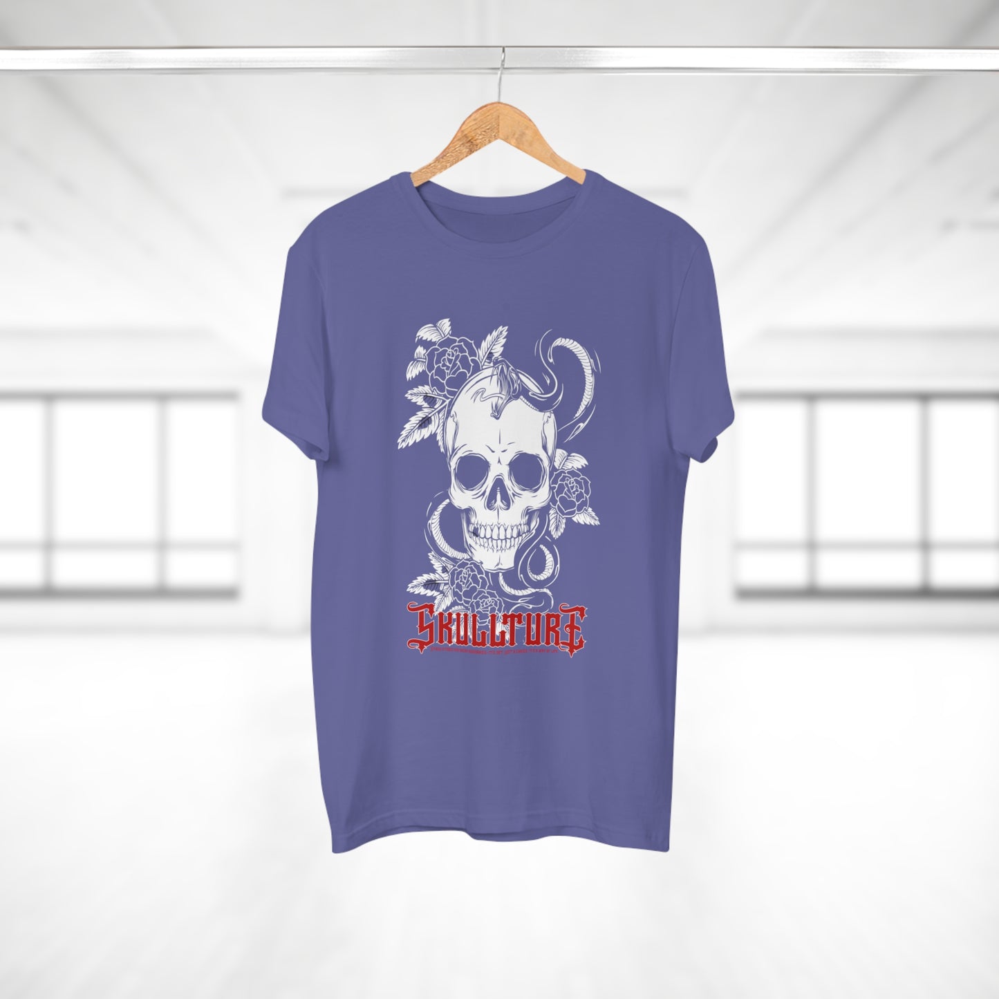 Skullture Floral Skull T-Shirt