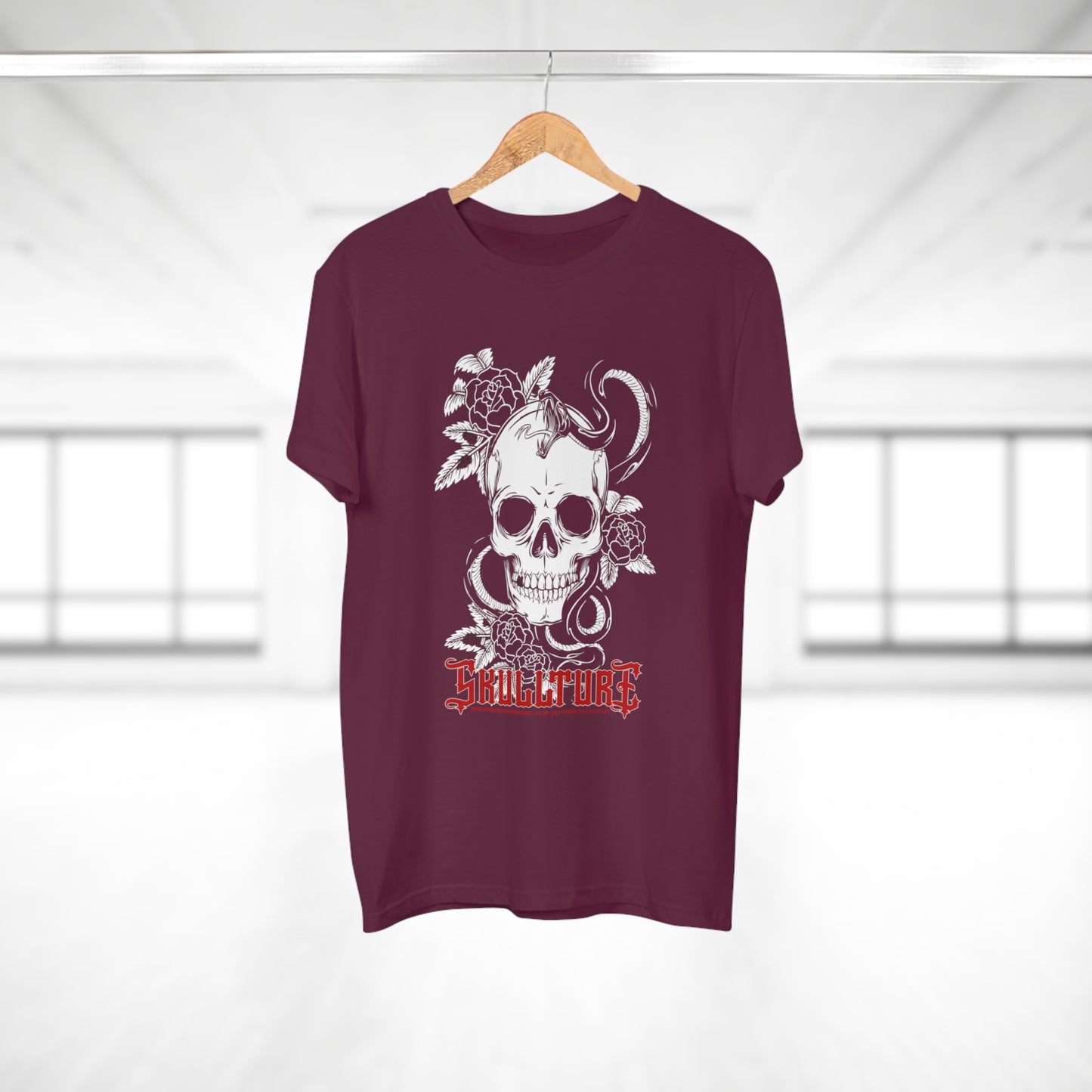 Skullture Floral Skull T-Shirt