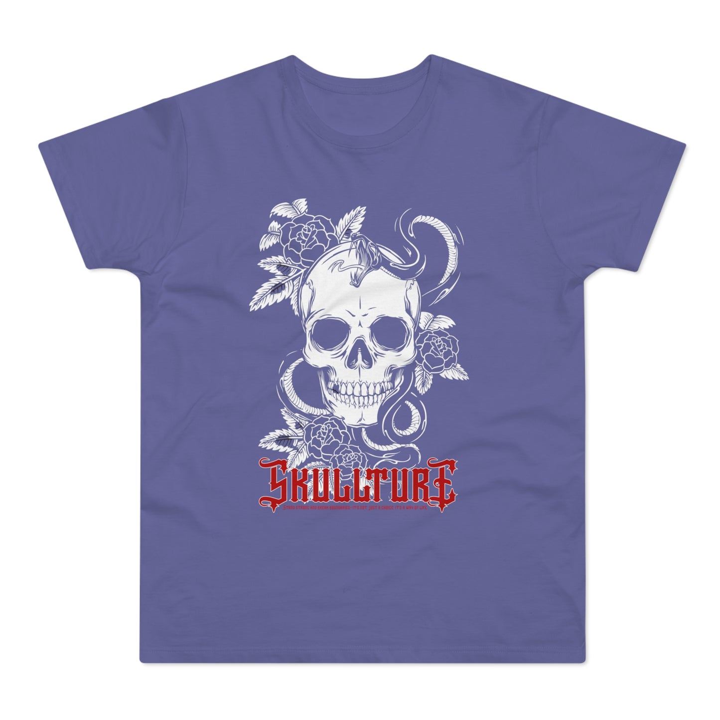 Skullture Floral Skull T-Shirt