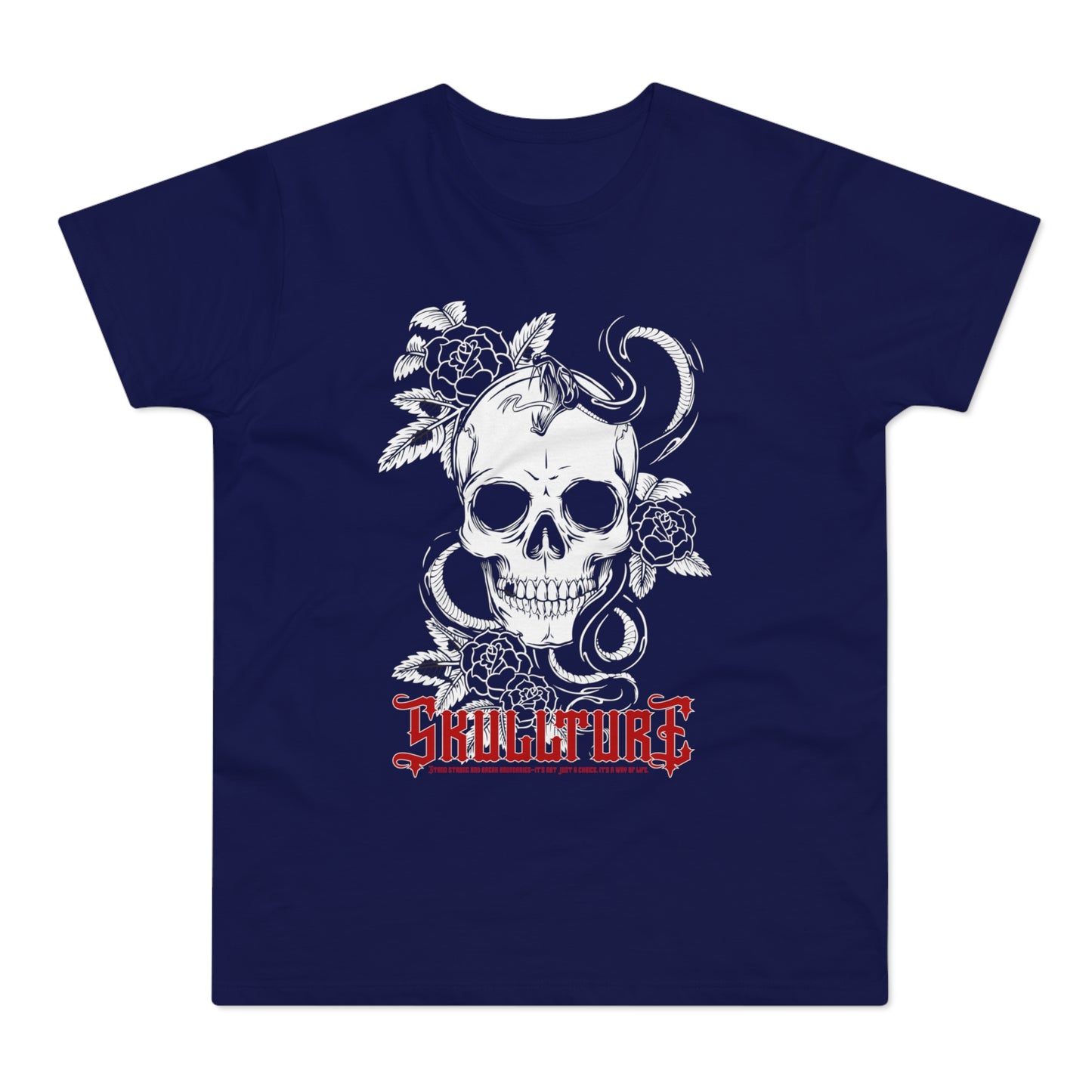 Skullture Floral Skull T-Shirt