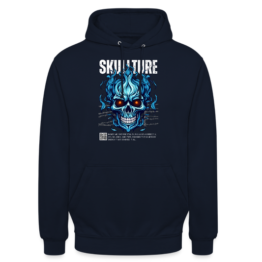 SKULLTURE Unisex Hoodie - navy