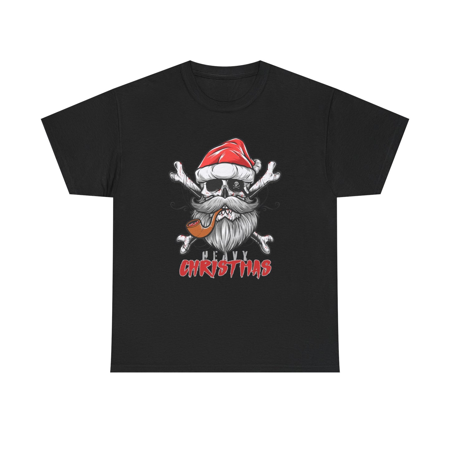 Santa Skull Christmas Tee