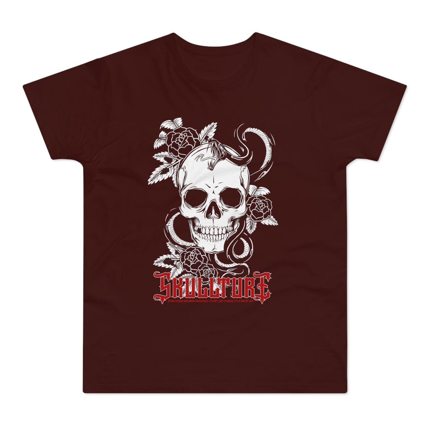 Skullture Floral Skull T-Shirt