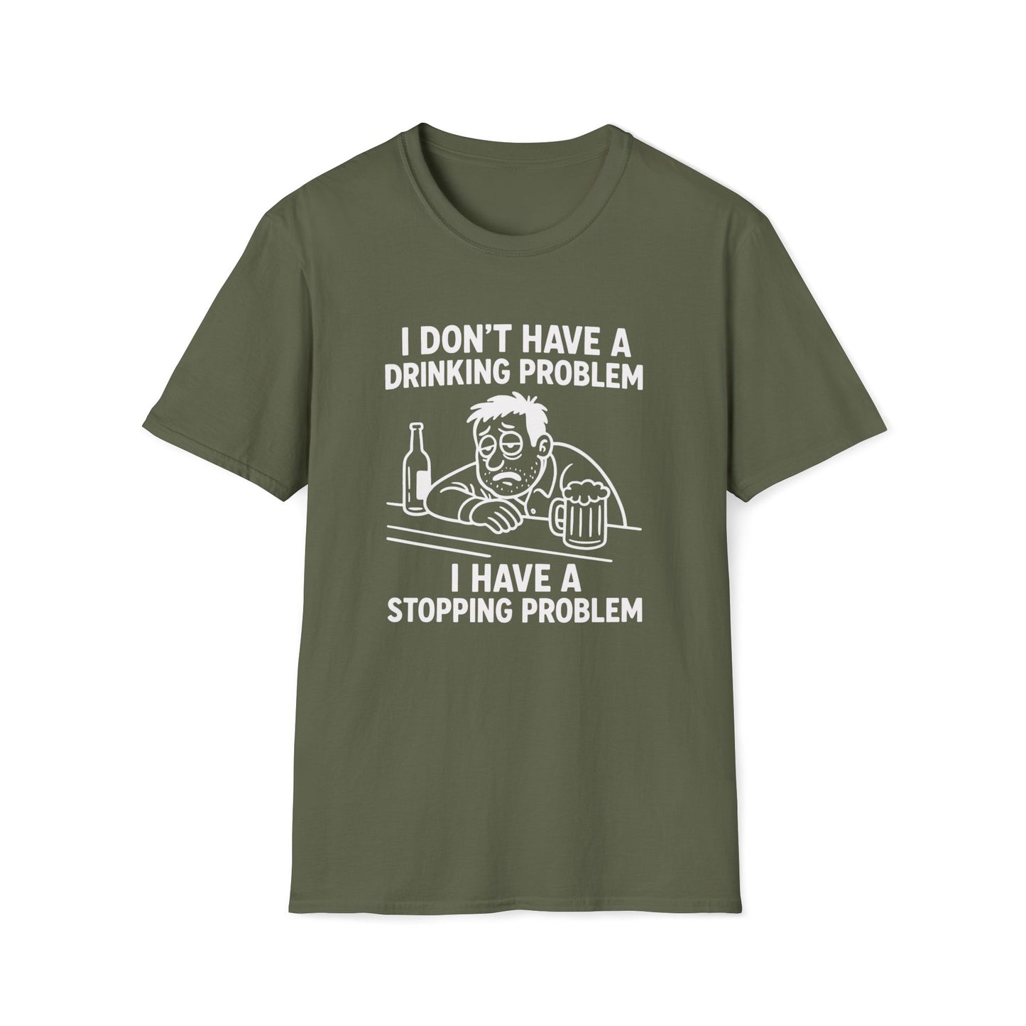 Funny Drinking Problem T-Shirt