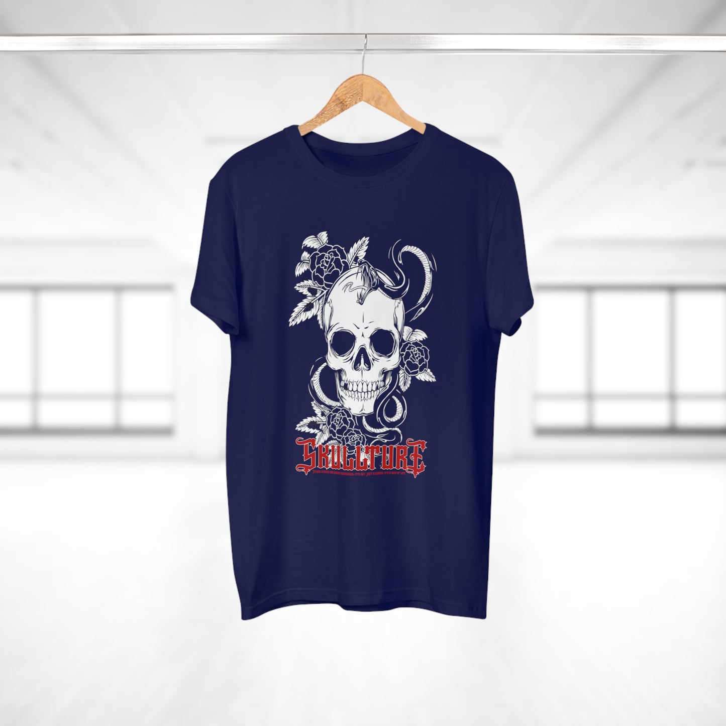 Skullture Floral Skull T-Shirt