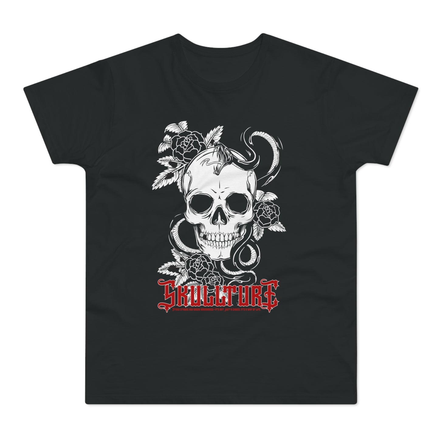 Skullture Floral Skull T-Shirt