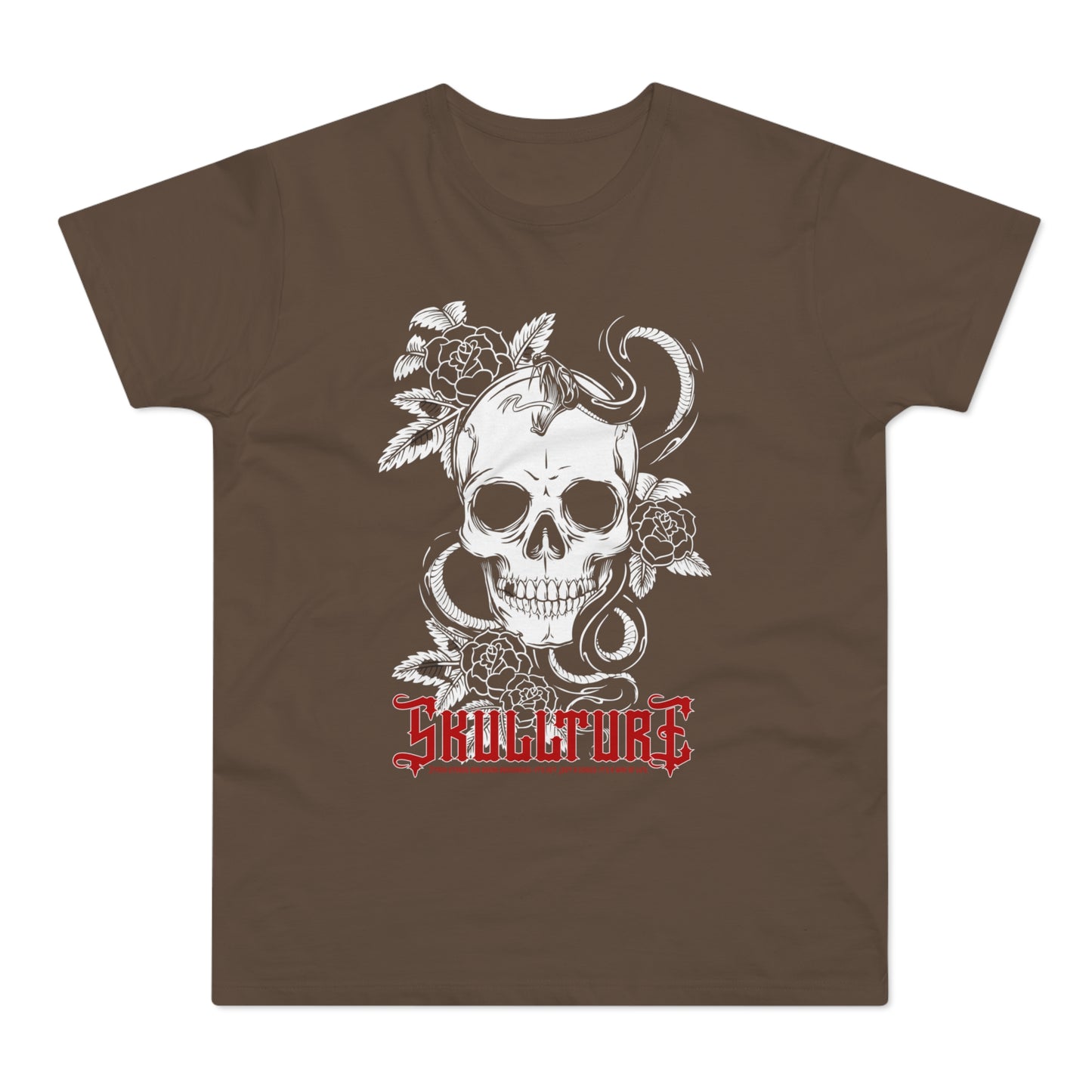 Skullture Floral Skull T-Shirt