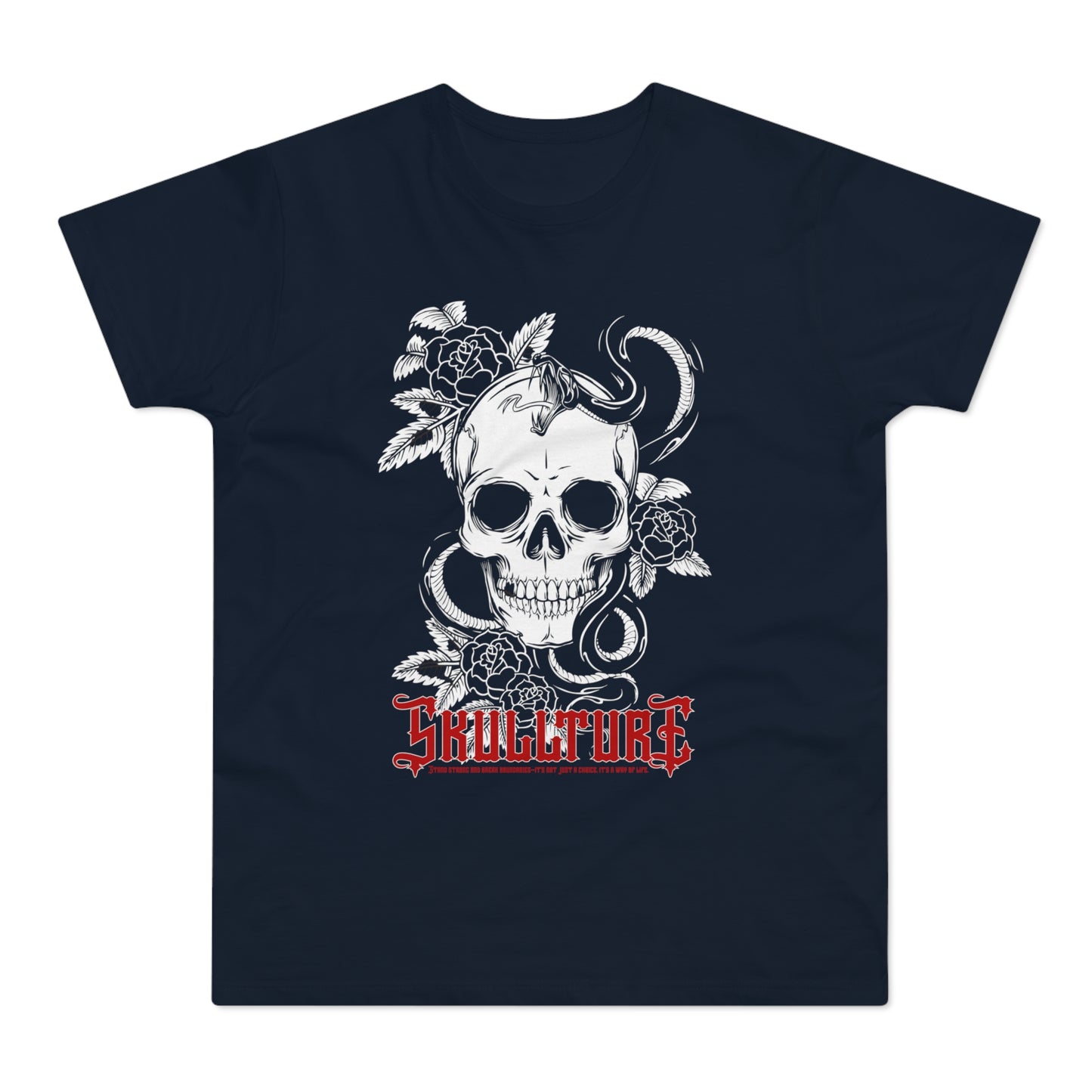 Skullture Floral Skull T-Shirt
