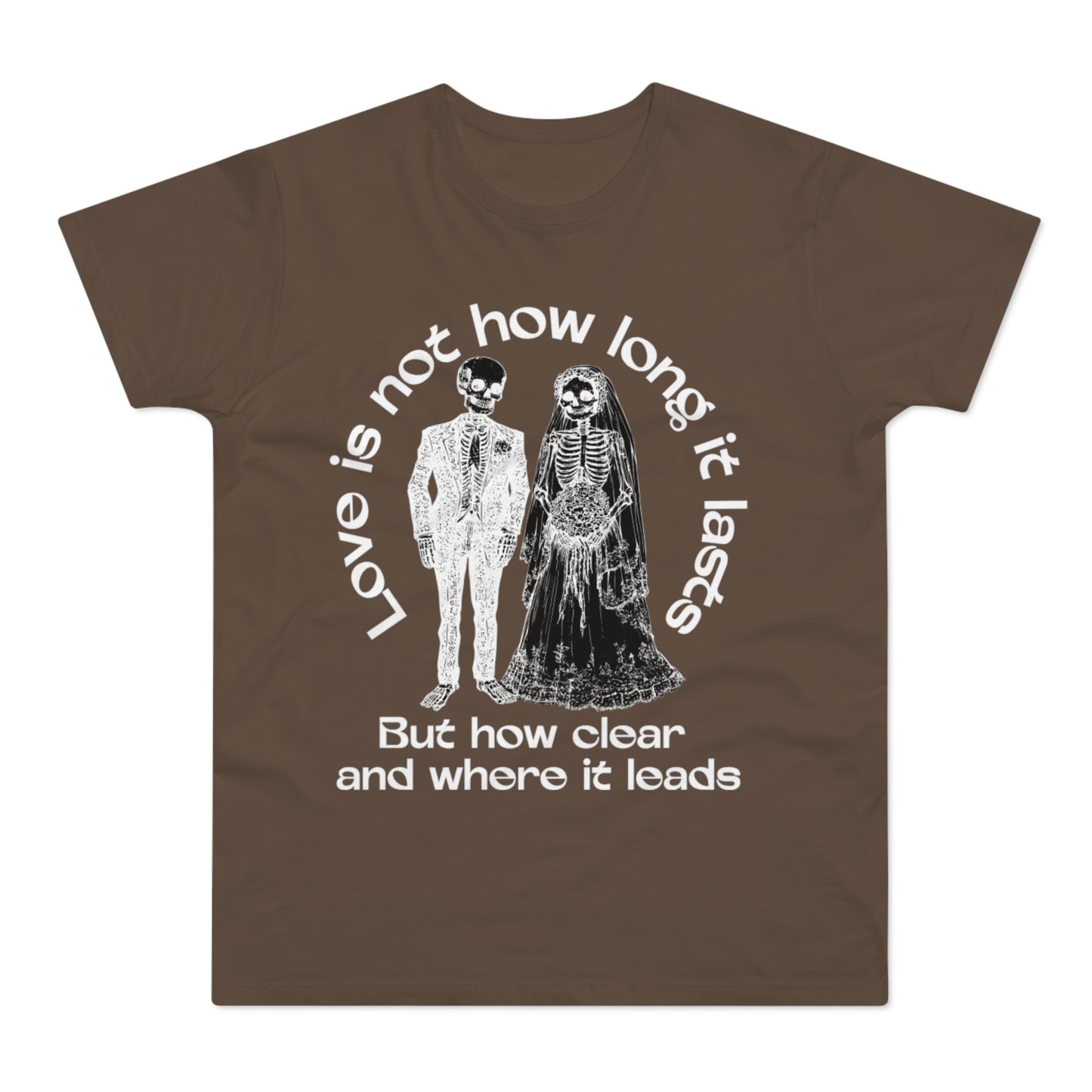 Gothic Skeleton Bride & Groom T‑Shirt