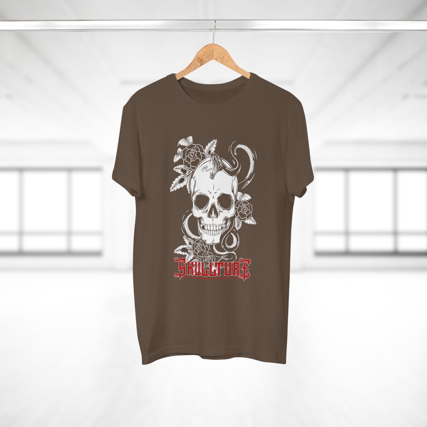 Skullture Floral Skull T-Shirt