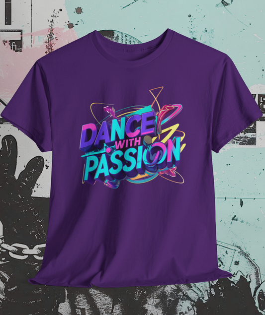 Dance with Passion Unisex Heavy Cotton Tee