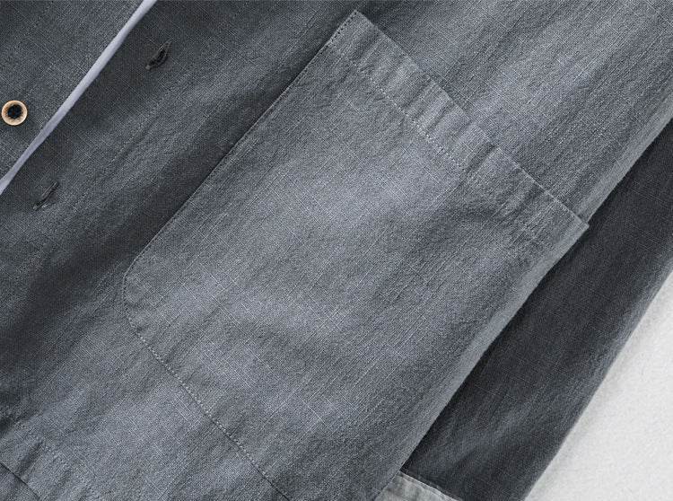 Linen Cardigan Shirt