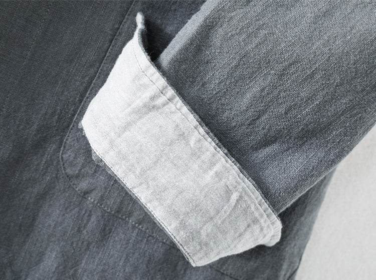 Linen Cardigan Shirt