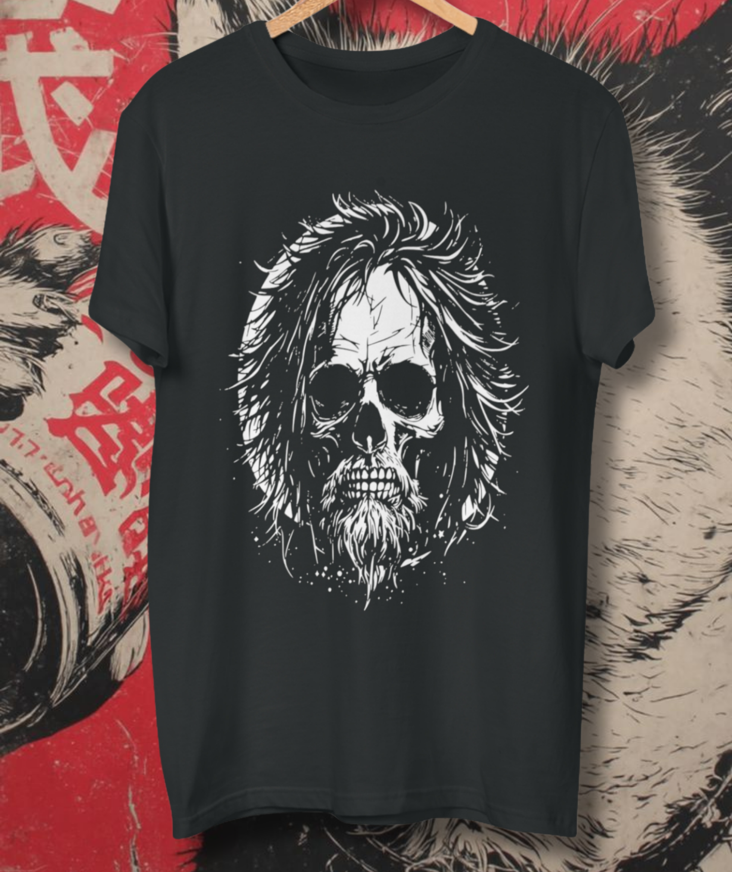 Scary face T-shirt