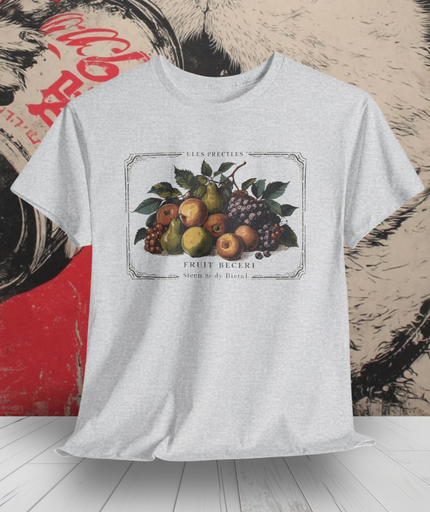 Vintage Fruit Heavy Cotton Tee